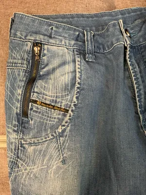 Easy to Wear Faded Blue Wash Barrel Jeans. Size-29 Utilitarian Streetwear thumbnail 4