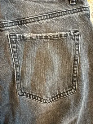 Garage Women's Black Wide Leg Flare Jeans thumbnail 7
