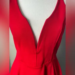Lulus Red Sleeveless Fit & Flare Mini Dress – Perfect for Cocktail or Date Night thumbnail 5