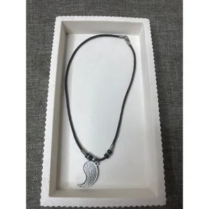 Dragon Mood Necklace Color Changing Pendant Black Cord Y2K Grunge Alt thumbnail 4