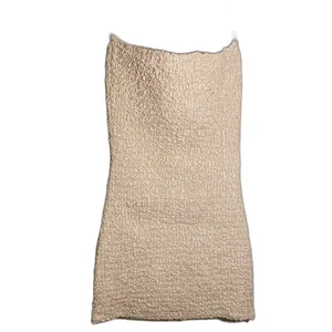 Petersyn X Revolve‎ Nora Bodycon Smocked Dress Melon White Small M New y2k thumbnail 2