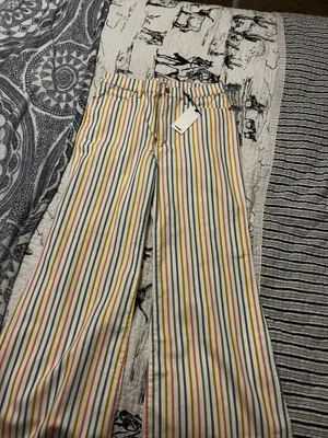 Wrangler Striped Flare Jeans thumbnail 3