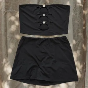 SheIn Black Skirt Set thumbnail 2