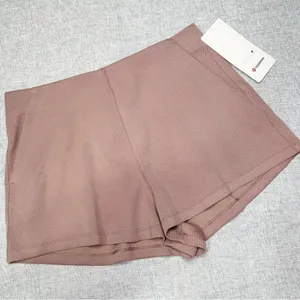 Lululemon Ribbed Softstreme High Rise Short Twilight Rose 8 NWT thumbnail 6