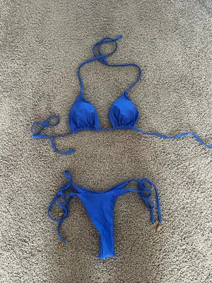 Blue Bikini Set Size M thumbnail 2