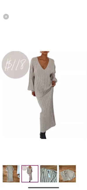 Rumored Sweater Dress thumbnail 2