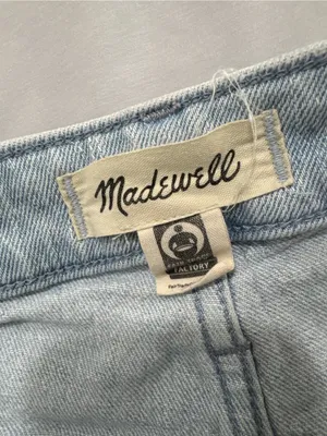 Madewell The Curvy Perfect Vintage Wide Leg Crop Jean Altoona Wash Size 28 thumbnail 4