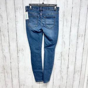 Free People Distressed Skinny Jeans Womens Size 26 Blue Ripped Knee Stretch thumbnail 6