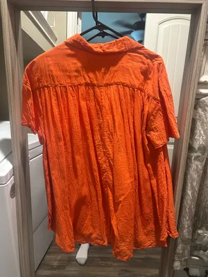 We The Free People Free orange blouse thumbnail 3