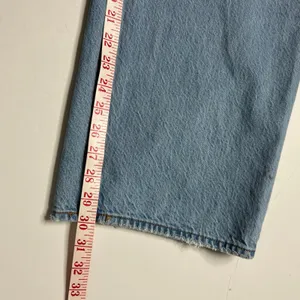Abercrombie & Fitch Curve Love High Rise Loose Jeans Size 33 Light Wash Straight thumbnail 7