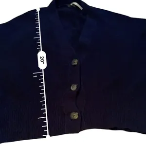 Free People Found My Friend Cardigan Womens XS‎ Black Textured Knit OB1329716 thumbnail 9