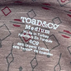 Toad&Co. Size M Rosalinda dress tribal print falcon brown organic outdoors. thumbnail 3