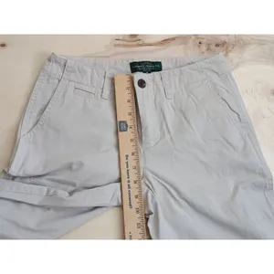 Lauren Jeans Co Ralph Lauren Newbury Chino Pants Women 2P Beige Cotton Casual thumbnail 13