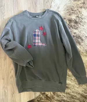Comfort Colors Western Crewneck thumbnail 1