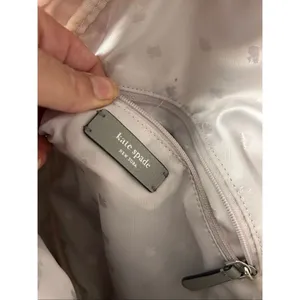 Kate Spade gray backpack small with pockets thumbnail 6