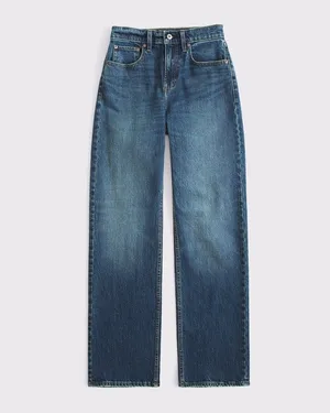 Abercrombie and fitch 90s relaxed high rise jeans thumbnail 5
