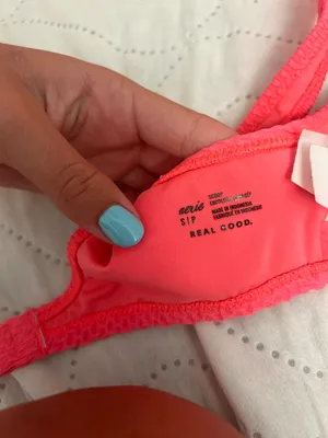 Aerie Bright Pink Bikini thumbnail 6