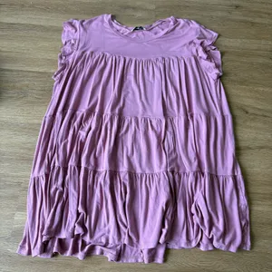 pink babydoll dress thumbnail 1