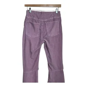 We The Free Corduroy Flare‎ Pants Lilac Purple Size 27 High Rise Zipper thumbnail 4