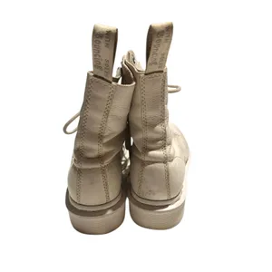 Dr Martens 1460 Pascal Mono Boot in Cream Virginia Leather Boots Women's Sz 6‎ thumbnail 9