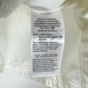 Madewell Denim High Crewneck Vest Tile White Minimalist Utility Pockets US 0 thumbnail 10