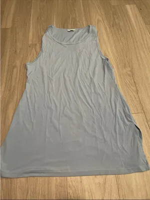 Ya Los Angeles Pale Blue Sleeveless Mini Tank Dress thumbnail 1