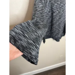 WE THE FREE PEOPLE Women's L SUNNY DAYS Mock Neck Thermal Long Sleeve Top Black thumbnail 11