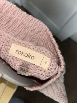 Pink Knit Sweater thumbnail 3