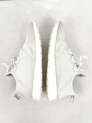 Adidas Cloudfoam Pure White Mesh Lightweight Running Sneakers Women’s 8 thumbnail 3