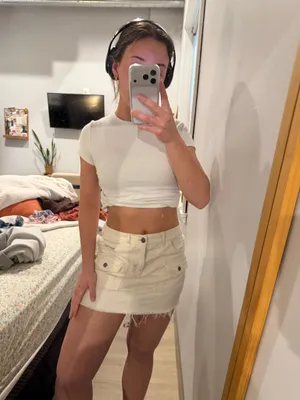 Aerie Denim Skirt thumbnail 2