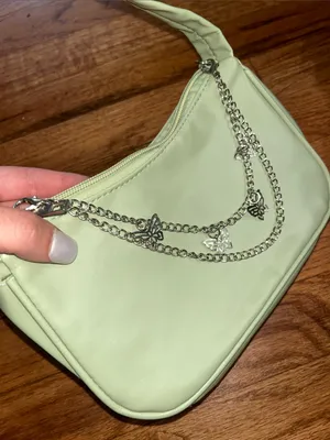 Bag For Love- Light Green Butterfly Chain Shoulder Bag thumbnail 2