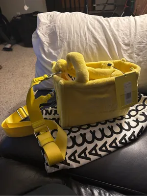 NWT Marc Jacob’s the terry small tote bag yellow thumbnail 6