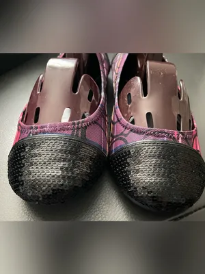 Coach Womens Poppy Tartan Sequin Shoes Ballet Style Flats SZ 7B A2788 thumbnail 8