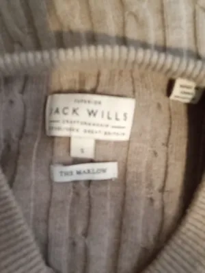 Jack Wills Marlow Cable Knit Womens Sweater Preppy Fisherman Heritage Academia S thumbnail 2