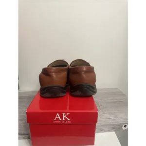 Anne Klein Graceanns Iflex‎ tobacco leather 9 1/2 M women's slip on tassels thumbnail 4