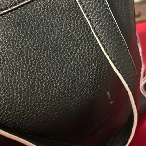 Lauren Ralph Lauren Black and White Grid Tote Preowned see pictureslight wear. thumbnail 6