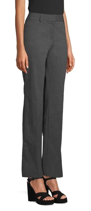 Womens Time and Tru Gray Bootcut Dress Pants Size 8 Mid Rise Stretch New thumbnail 1