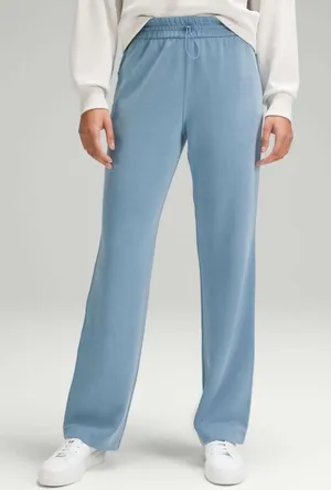 Lululemon Softstreme High-Rise Pants Full Length Utility Blue Size 8 thumbnail 1