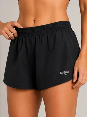 SAUCONY Women’s black running shorts. Size M thumbnail 1