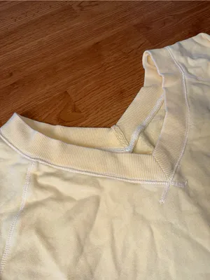 Aerie Downtime V-Neck Sweatshirt Size Medium thumbnail 2