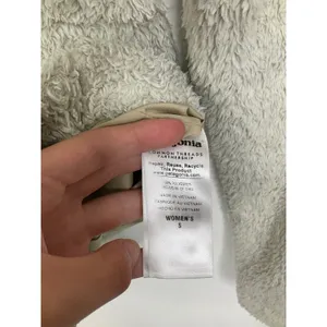 Patagonia Los Gatos Full Zip Fleece‎ Jacket Womens Small Birch White 25210 FA15 thumbnail 3