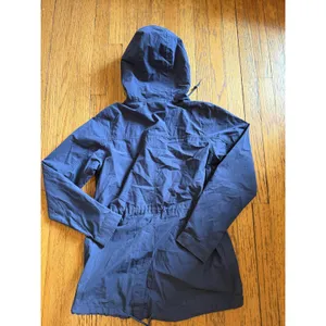 Columbia Jacket Womens Medium Blue/Gray Hooded Parka Drawstring Waist Pockets thumbnail 6