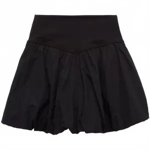 AE OFFLINE By Aerie Real Me Bubble Skort American Eagle NWT True Black Small thumbnail 5