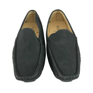 Ruizu Womens Loafers Flats Faux Suede Square Toe Slip On Black Size 38 US 7 thumbnail 2