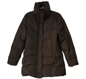 Brown Down Puffer Jacket thumbnail 2