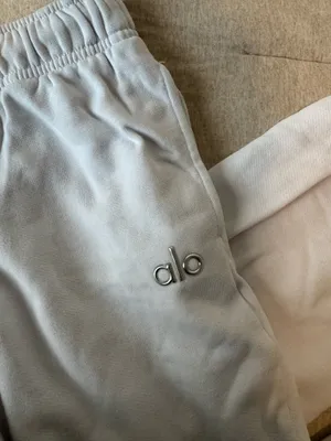 White Alo Sweatpants thumbnail 2