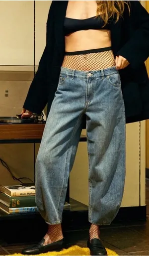 TiBi Classic Brancusi Barrel Jean thumbnail 1