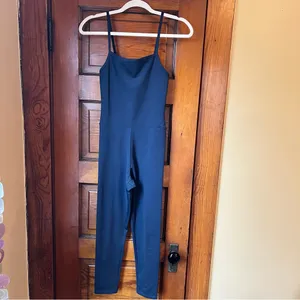 Girlfriend Collective Midnight Blue Jumpsuit thumbnail 3