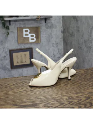 NWT Arezzo Womens Olivia High Stiletto Leather Pumps Panacota Off White 6.5B thumbnail 12