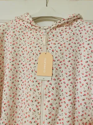 NWT! Blogilates Target X - Women's Marshmallow Full Zip Hooded Sweatshirt - 1X thumbnail 4